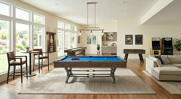 How to Build a Game Room Around a Pool Table