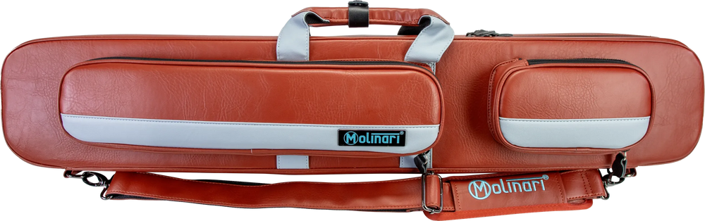 Molinari Retro Flat 3x6 Soft Case - Brown / Light Blue