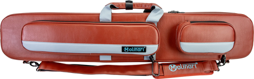 Molinari Retro Flat 3x6 Soft Case - Brown / Light Blue 2