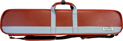 Molinari Retro 3x6 Soft Case - Brown / Light Blue 3