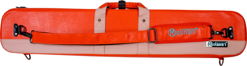 Molinari Retro Flat 3x6 Soft Case - Orange / Light Pink 3