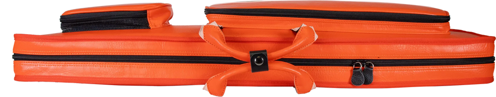 Molinari Retro 3x6 Soft Case - Orange / Light Pink
