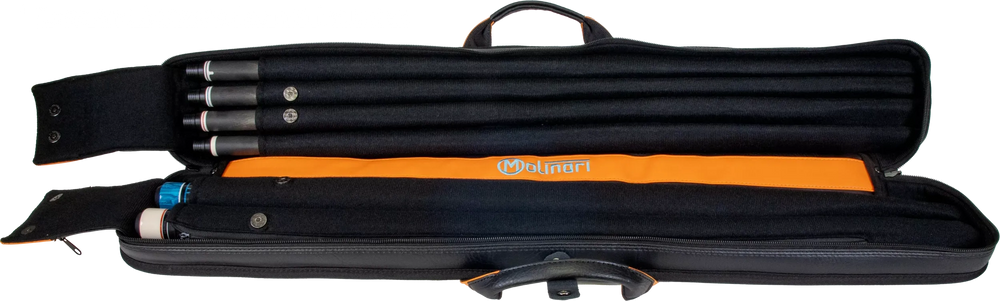 Molinari Retro 2x4 Soft Case - Black / Orange