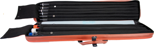 Molinari Retro 3x6 Soft Case - Brown / Light Blue 7