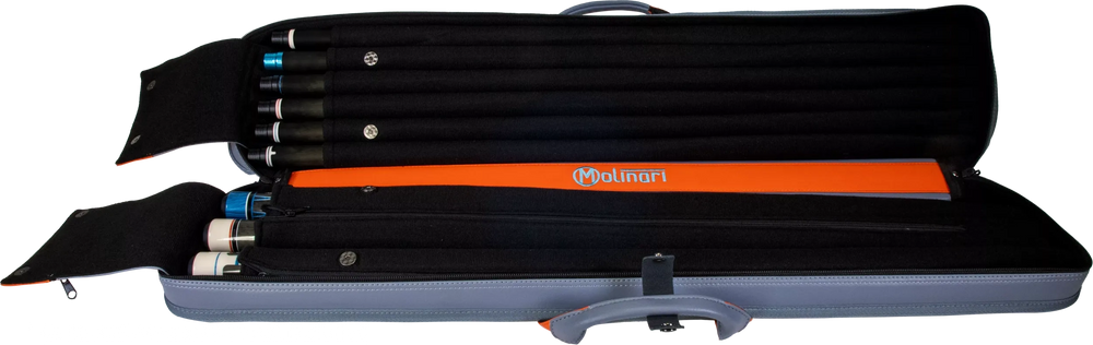 Molinari Retro 3x6 Soft Case - Gray / Orange