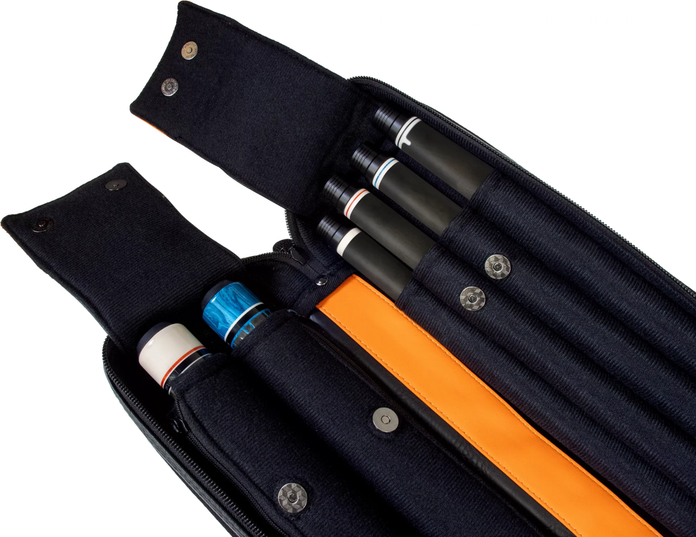 Molinari Retro 2x4 Soft Case - Black / Orange