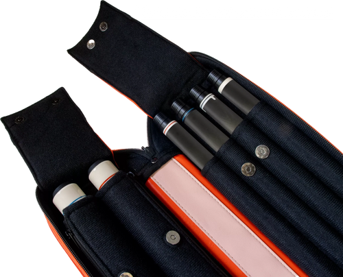 Molinari Retro 2x4 Soft Case - Orange / Light Pink 8