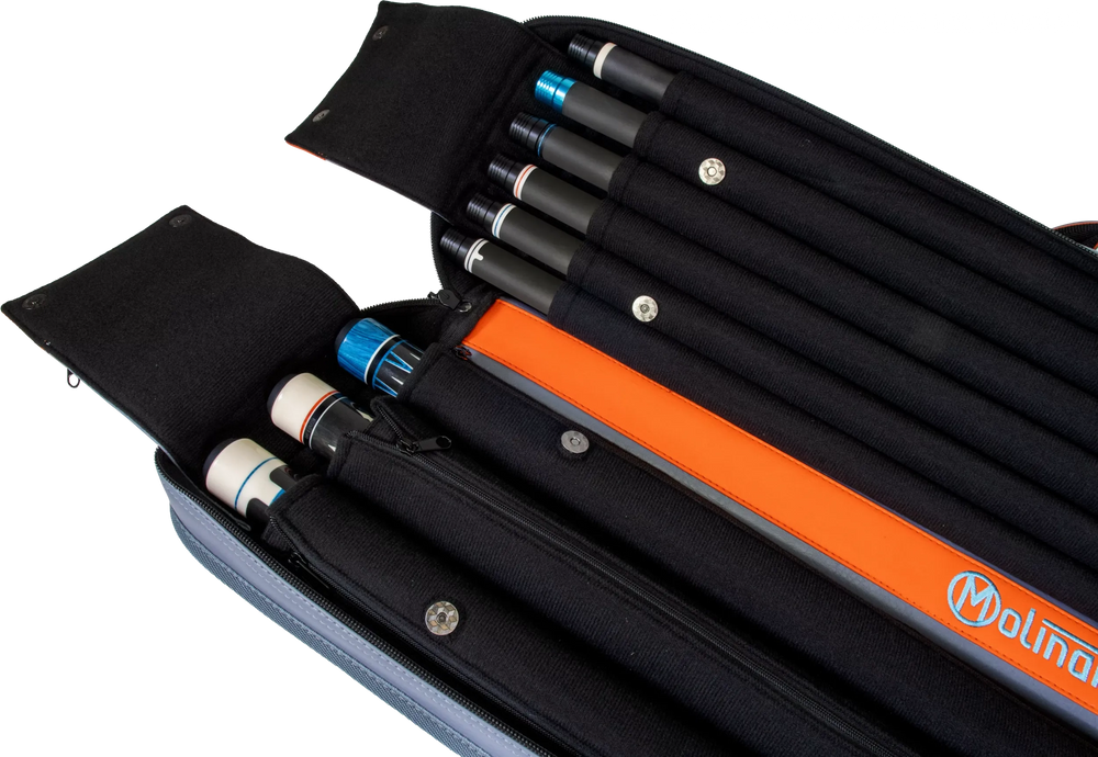 Molinari Retro 3x6 Soft Case - Gray / Orange