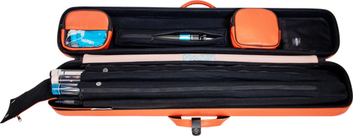 Molinari Retro Flat 3x6 Soft Case - Orange / Light Pink 8