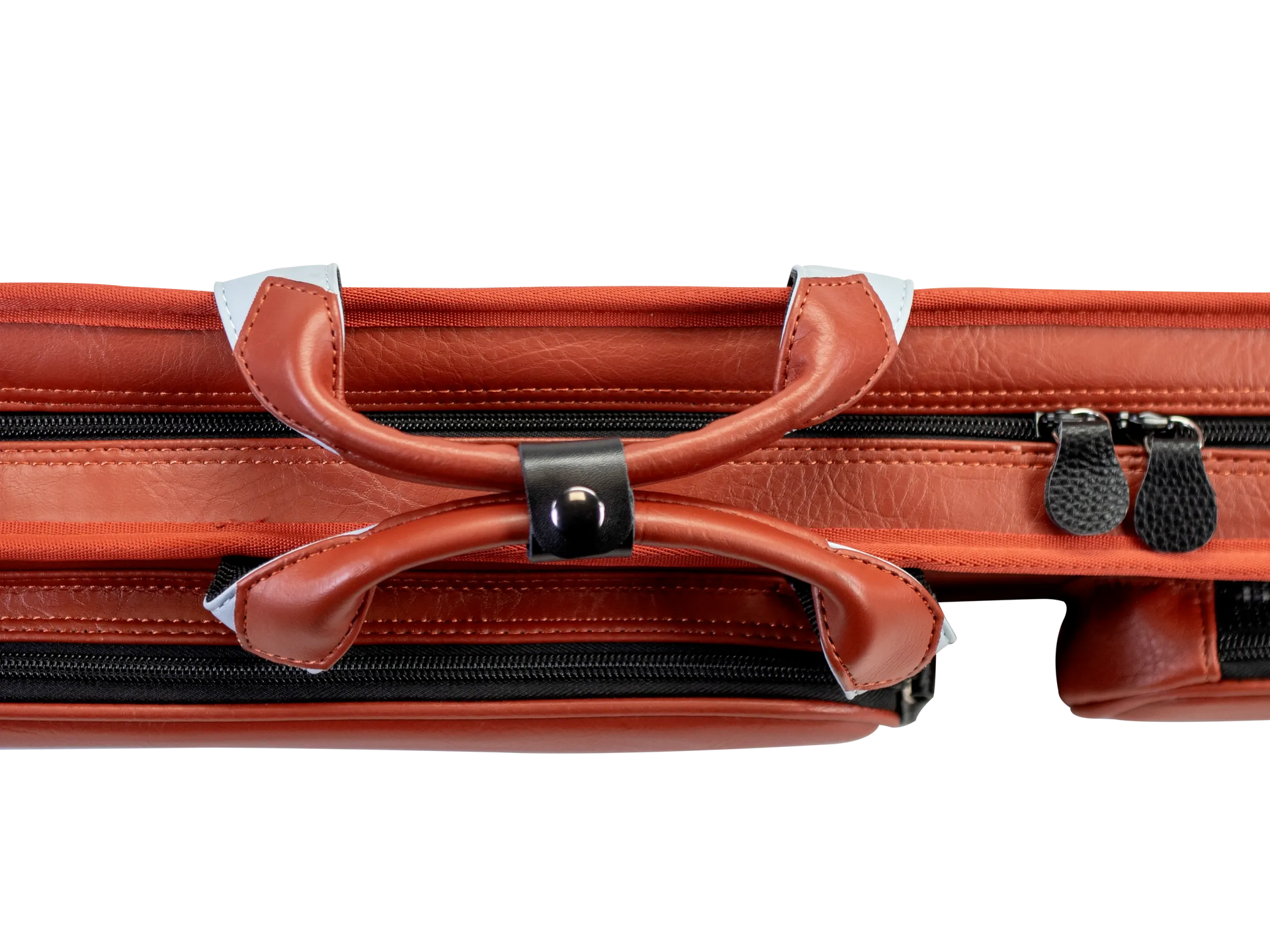 Molinari Classic Butterfly 2x4 Soft Cue Case - Brown / Light Blue