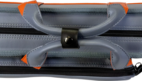Molinari Retro 3x6 Soft Case - Gray / Orange 9
