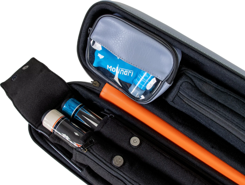 Molinari MCRFB2X4GYOR Flat Butterfly 2x4 Soft Case - Gray / Orange 9