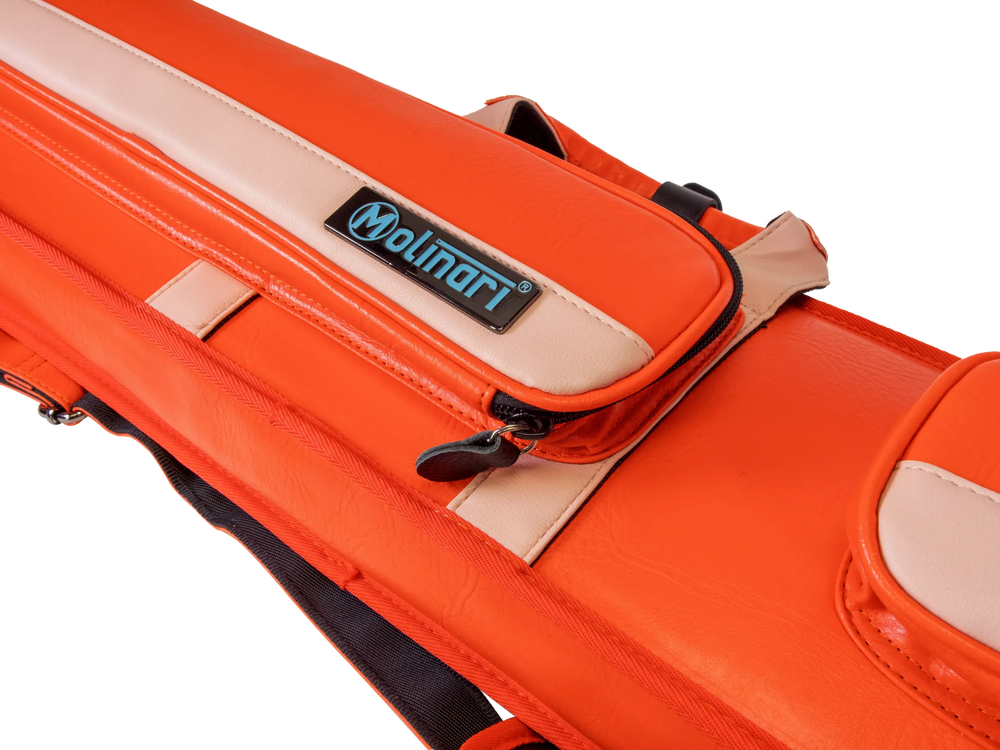 Molinari Retro 3x6 Soft Case - Orange / Light Pink
