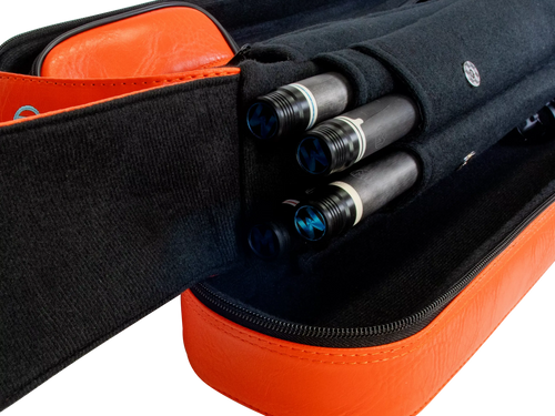 Molinari MCRFB2X4ORPK Flat Butterfly 2x4 Soft Case - Orange / Light Pink 10