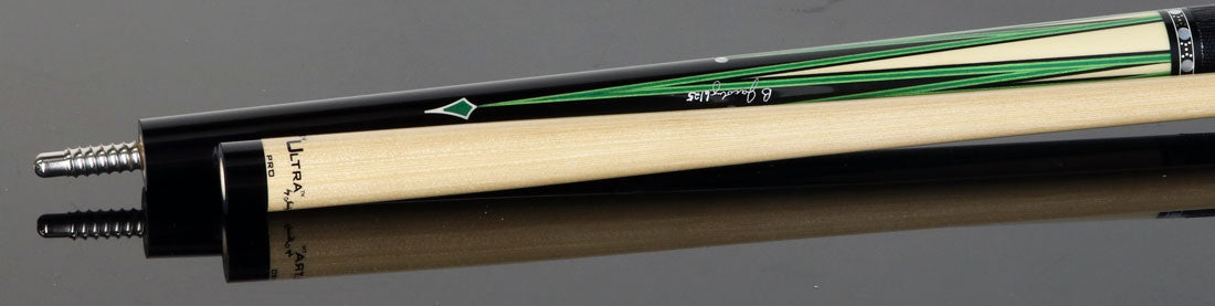 Jacoby Custom Raven Pool Cue - 0917-52LWGRN