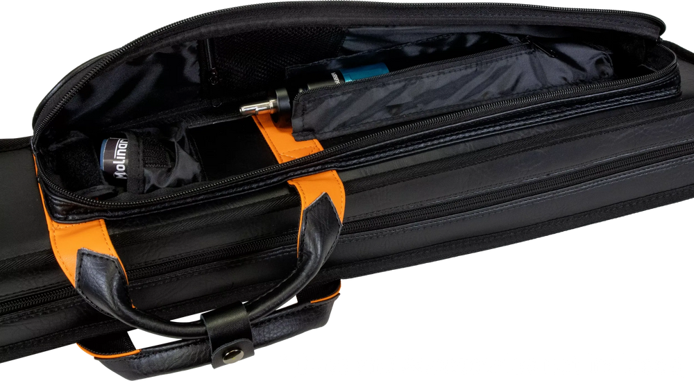 Molinari Retro 2x4 Soft Case - Black / Orange