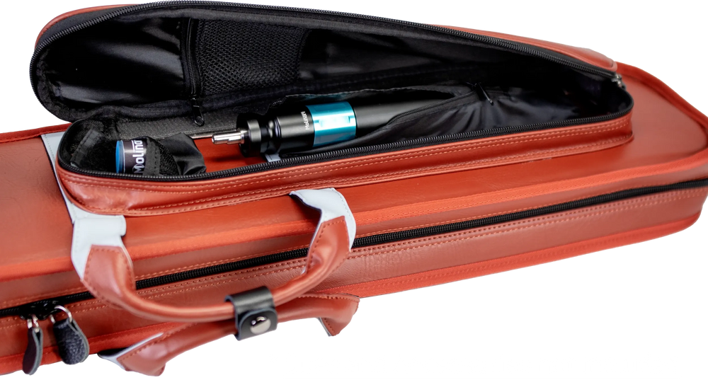 Molinari Retro 3x6 Soft Case - Brown / Light Blue