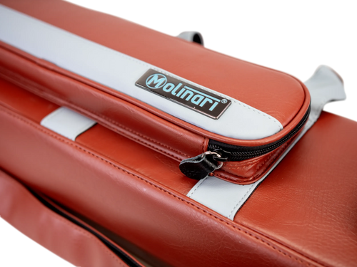 Molinari Retro Flat 3x6 Soft Case - Brown / Light Blue 12