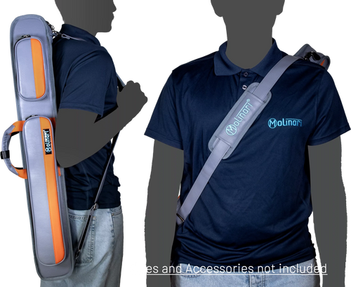 Molinari Retro 2x4 Soft Case - Gray / Orange 13