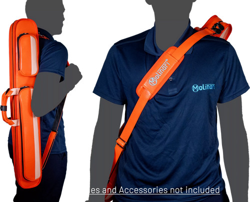 Molinari Retro 2x4 Soft Case - Orange / Light Pink 13