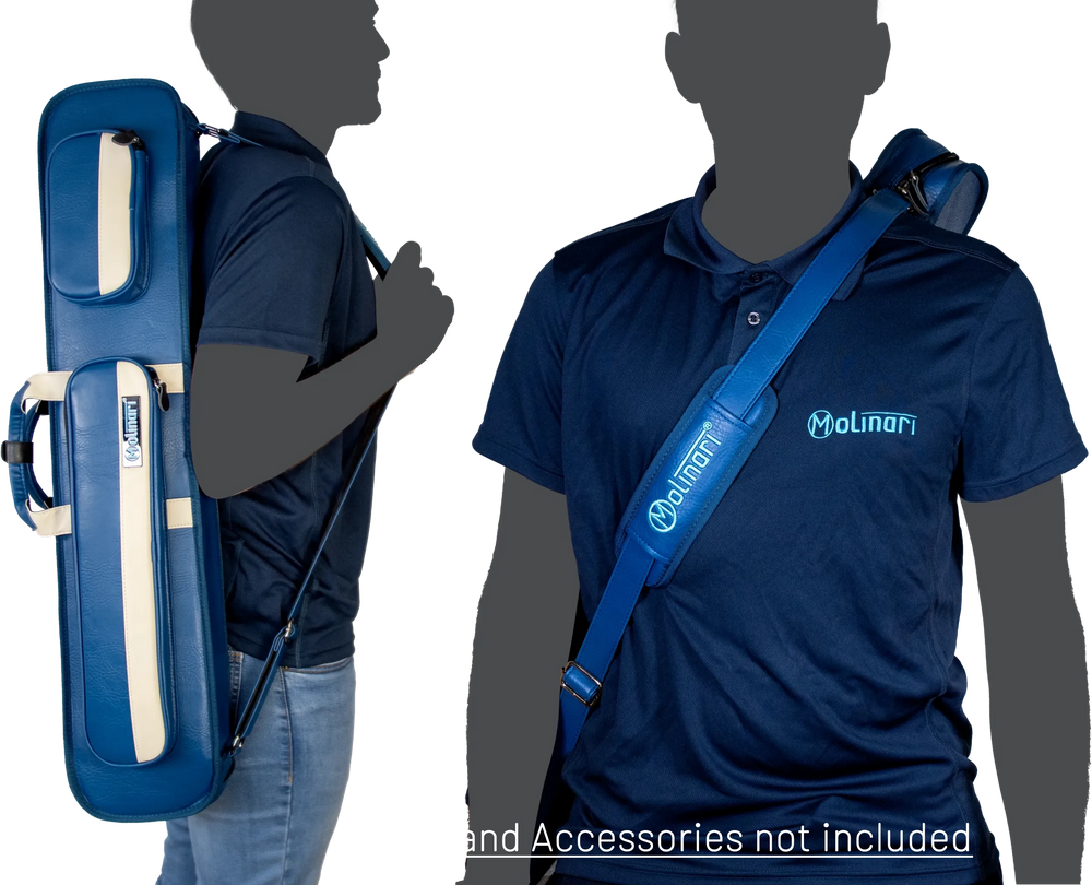 Molinari Retro 3x6 Soft Case - Blue / Biege