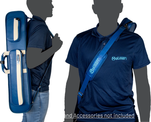 Molinari Retro 3x6 Soft Case - Blue / Biege 13