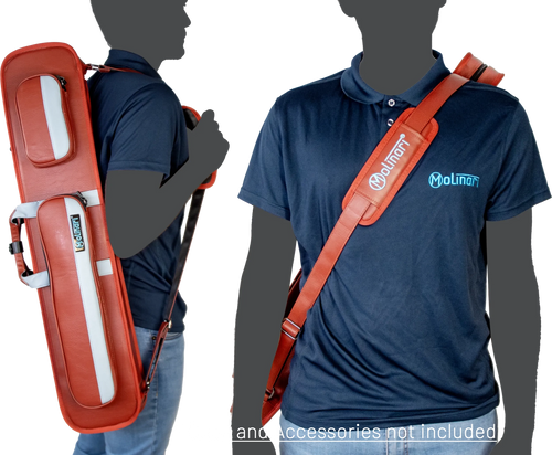 Molinari Retro 3x6 Soft Case - Brown / Light Blue 12