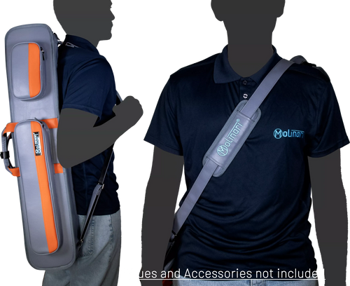 Molinari Retro 3x6 Soft Case - Gray / Orange 13