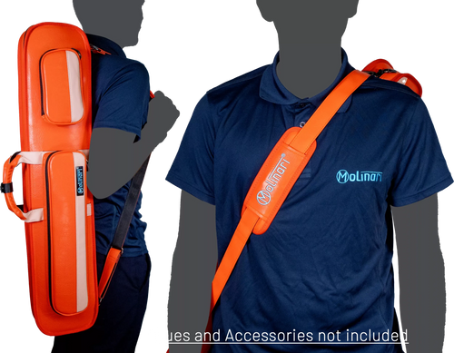 Molinari Retro 3x6 Soft Case - Orange / Light Pink 13