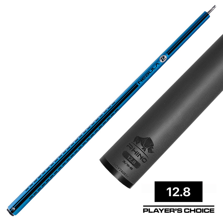 Rhino RCNEB2NWSBL Nebula 2 No Wrap Pool Cue - Sky Blue