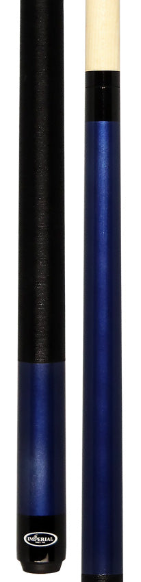 Imperial 13-752LW Vision Series Pool Cue - Blue with Linen Wrap