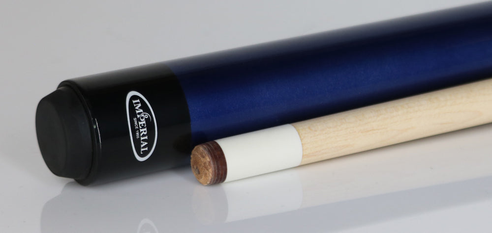 Imperial 13-752NW Vision Series Pool Cue - Blue with No-Wrap