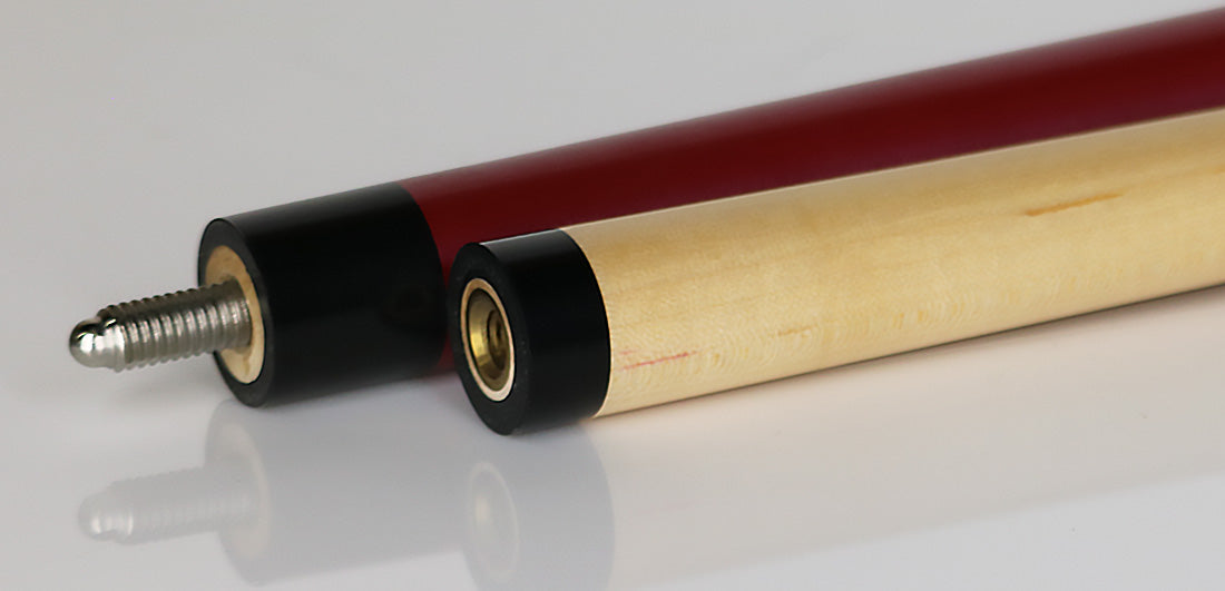 Imperial 13-754LW Vision Series Pool Cue - Red with Linen Wrap