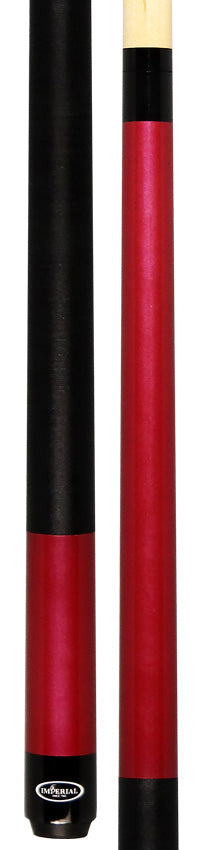 Imperial 13-754LW Vision Series Pool Cue - Red with Linen Wrap