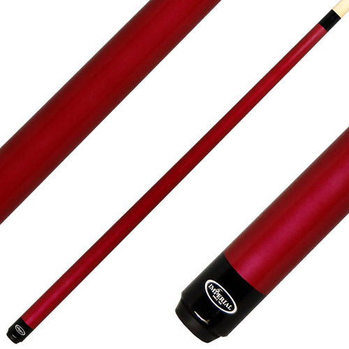Imperial 13-754NW Vision Series Pool Cue - Red with No-Wrap 1