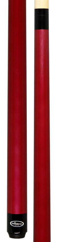 Imperial 13-754NW Vision Series Pool Cue - Red with No-Wrap