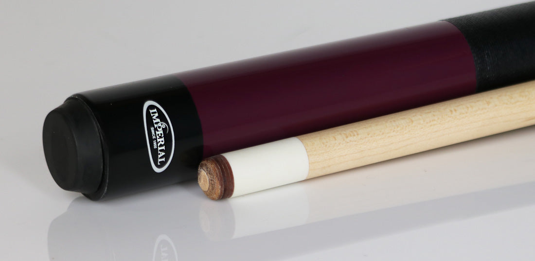 Imperial 13-755LW Vision Series Pool Cue - Purple with Linen Wrap