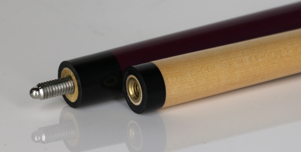 Imperial 13-755LW Vision Series Pool Cue - Purple with Linen Wrap