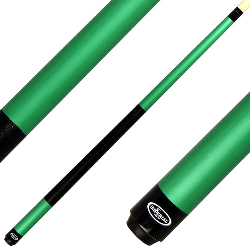 Imperial 13-757LW Vision Series Pool Cue - Green with Linen Wrap 1