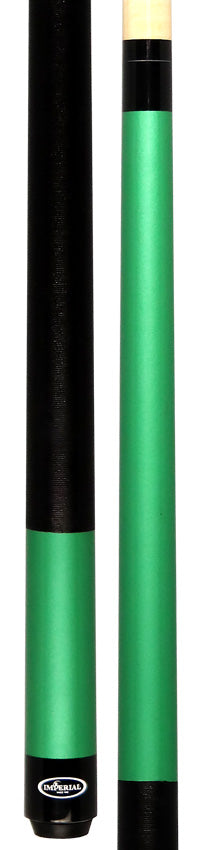 Imperial 13-757LW Vision Series Pool Cue - Green with Linen Wrap