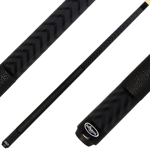 Imperial 13-791 Chevron Series Pool Cue - Grey with Leatherette Wrap 1