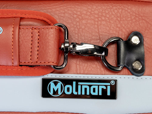 Molinari MCRFB2X4BRBL Flat Butterfly 2x4 Soft Case - Brown / Light Blue 15