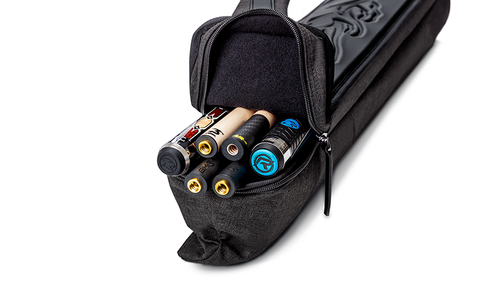 Predator Urbain Dark Gray Top Zip 2x4 Hard Pool Cue Case - PREU2X4DGRYH 6