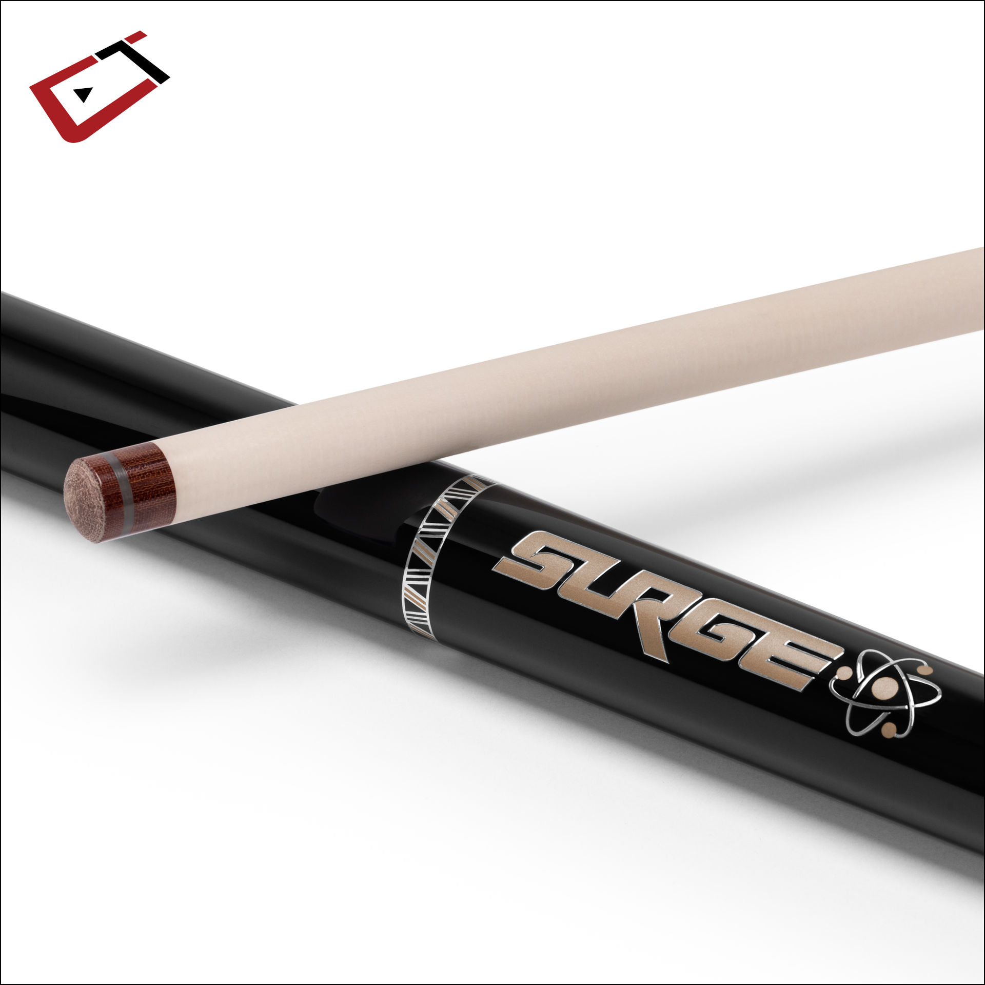 Cuetec AVID Surge Break Cue - Black and Gold