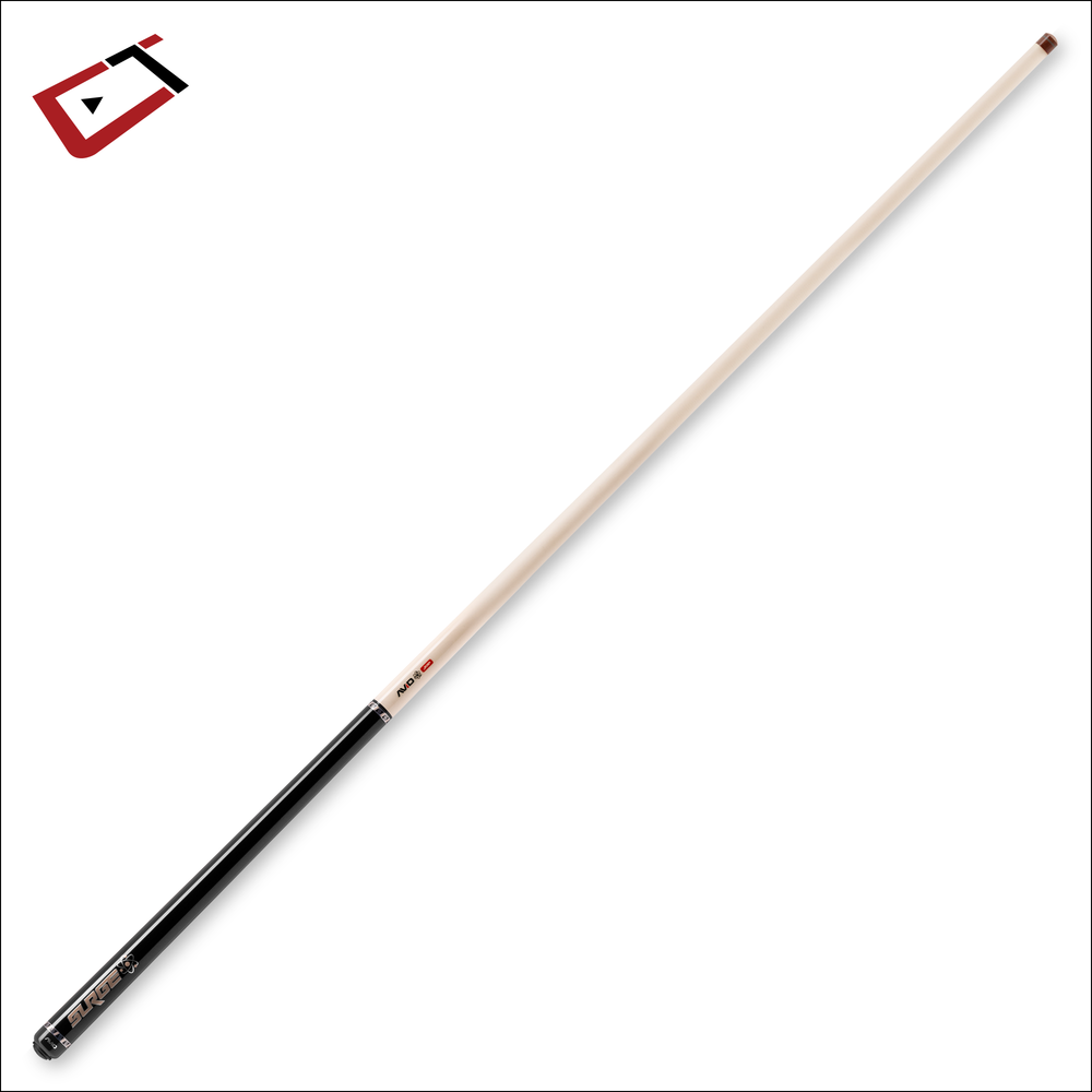 Cuetec AVID Surge Jump Cue - Black and Gold