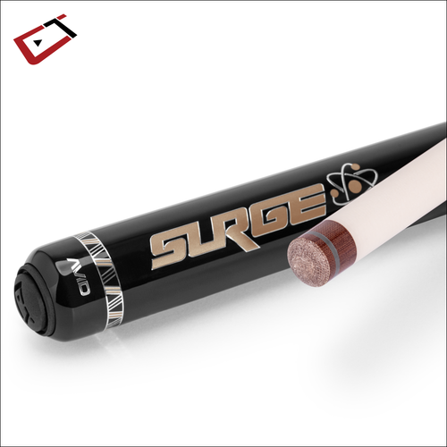Cuetec AVID Surge Jump Cue - Black and Gold 4