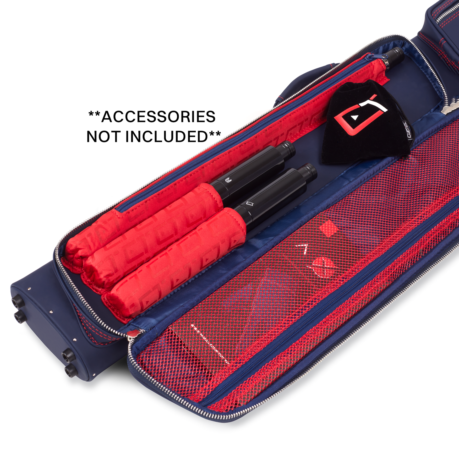 Cuetec Pro Line 2x4 Hard Pool Cue Case - Navy