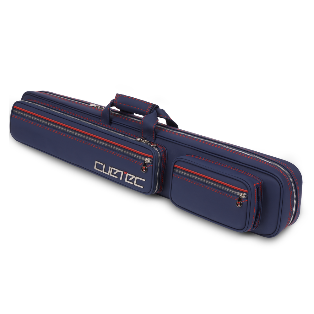 Cuetec 95-755 Pro Line 4x8 Soft Professional Pool Cue Case - Navy