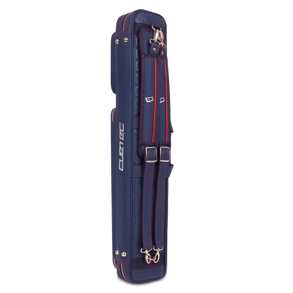 Cuetec 95-755 Pro Line 4x8 Soft Professional Pool Cue Case - Navy