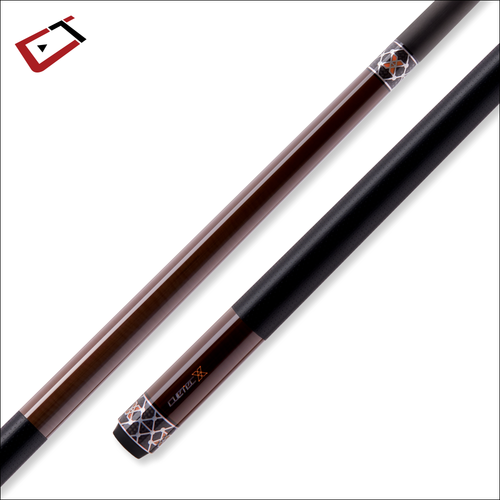 Cuetec 95-122U Cynergy X Amber Pool Cue with Black Poly Wrap 9